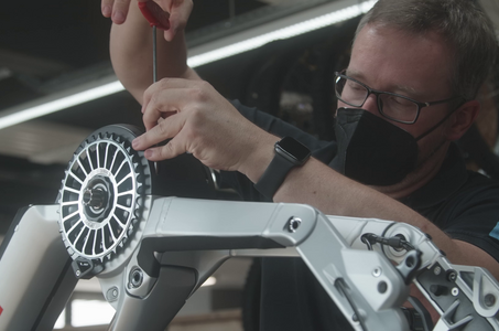 Fertigung exklusiver E-Bikes am Winora-Standort in Sennfeld bei Schweinfurt