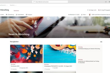 Eine zeitgemäße Intranet-Lösung