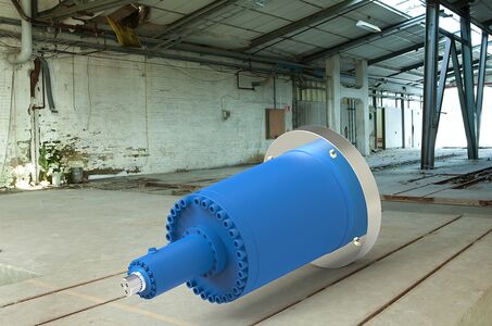 Hydraulischer Drehantieb von Thiele Hydraulik
