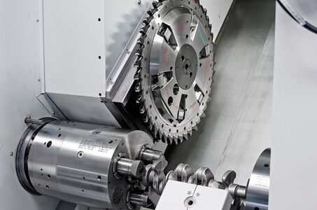 Das Leichtbauwerkzeug, bei dem sich der äußere Kranz tauschen lässt– statt 120 Kilogramm müssen nur noch 15 Kilogramm bewegt werden.