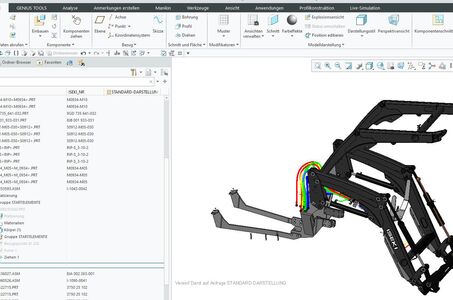 In der Konstruktion nutzt das Unternehmen PLM- und CAD-Software von PTC.
