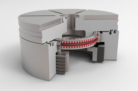 KeyShot 3D Rendering eines Wälzlager der Firma KRW